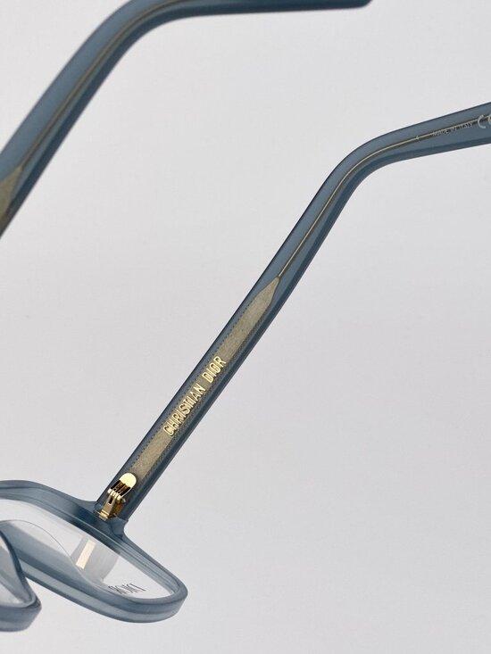 Dior DIORMIDNIGHT O S1I Eyeglasses –  Blue Oversized Square Frame Model 8000 main image 8